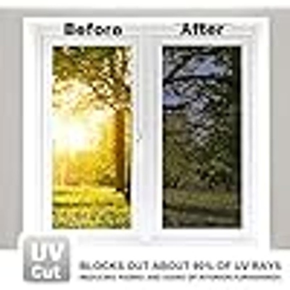 NIB One Way Privacy Window Tint for Home Office Blue Silver 6 mL 35.4"x13.1ft - Picture 3 of 8